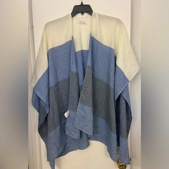 MERSEA Thinny Traveler Wrap Shades of Blue ONE SIZE - Picture 1 of 5